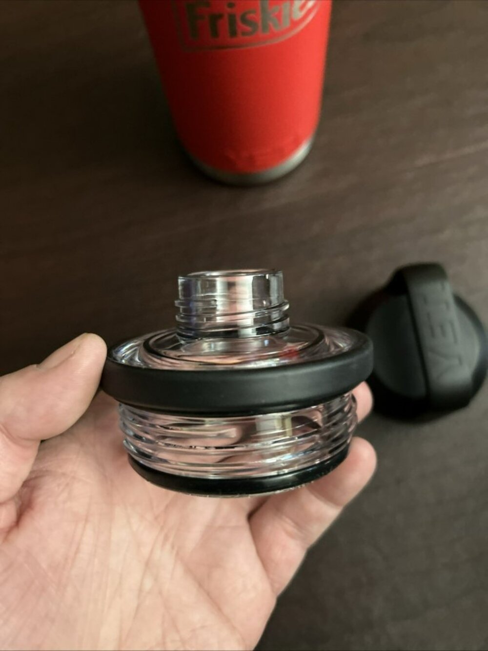 YETI Rambler 26oz Bottle Red Purina Friskies Limited Edition w/ Chug Cap New - Picture 5 of 6